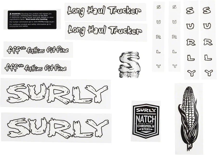 Surly Long Haul Trucker Frame Decal Set - Image 2