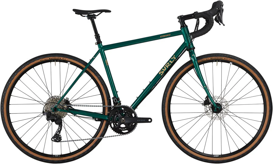 Surly Straggler Bike - 700c Steel GRX 610 2x12 Subtropic Algae 64cm