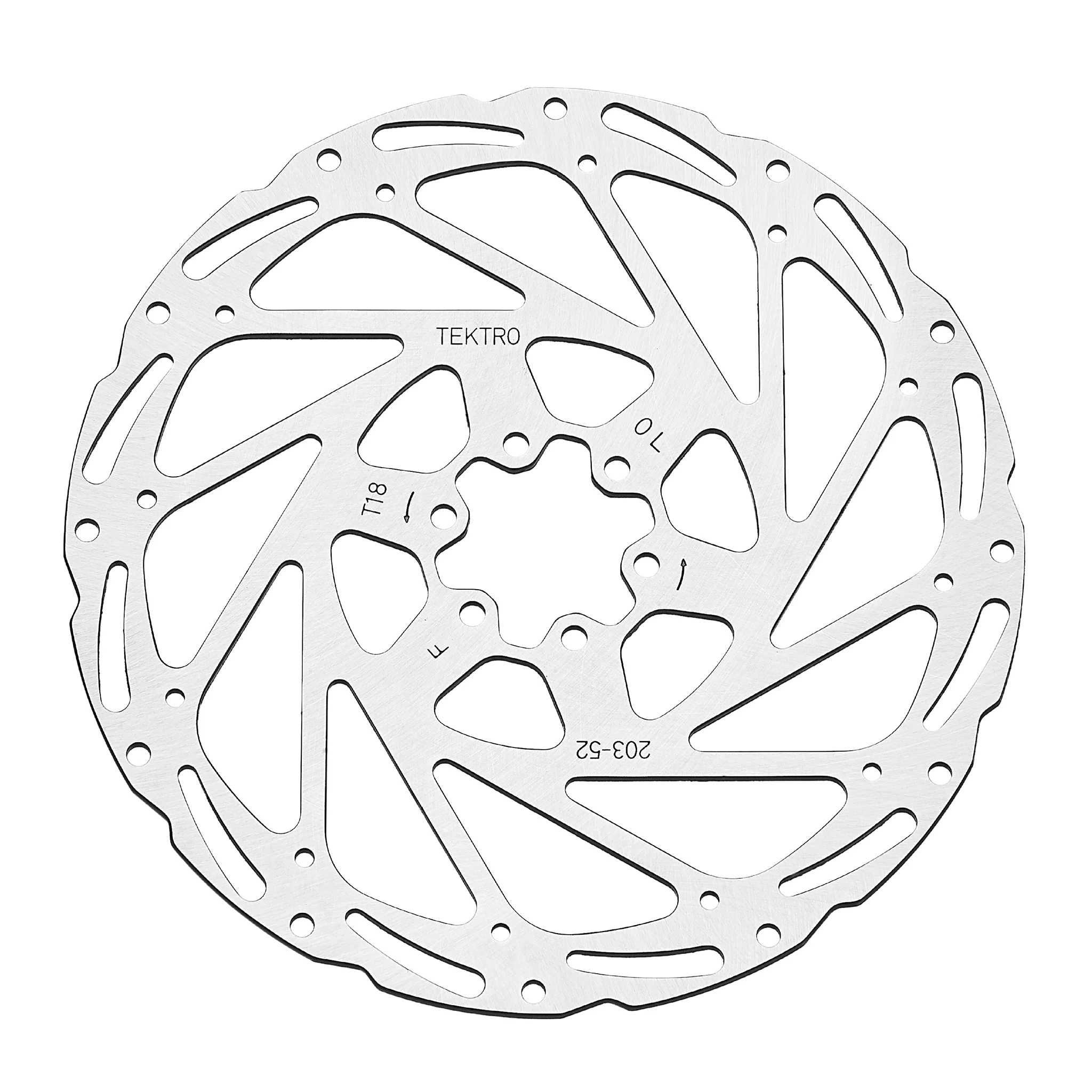 Tektro TR-52 Disc Brake Rotor 180mm