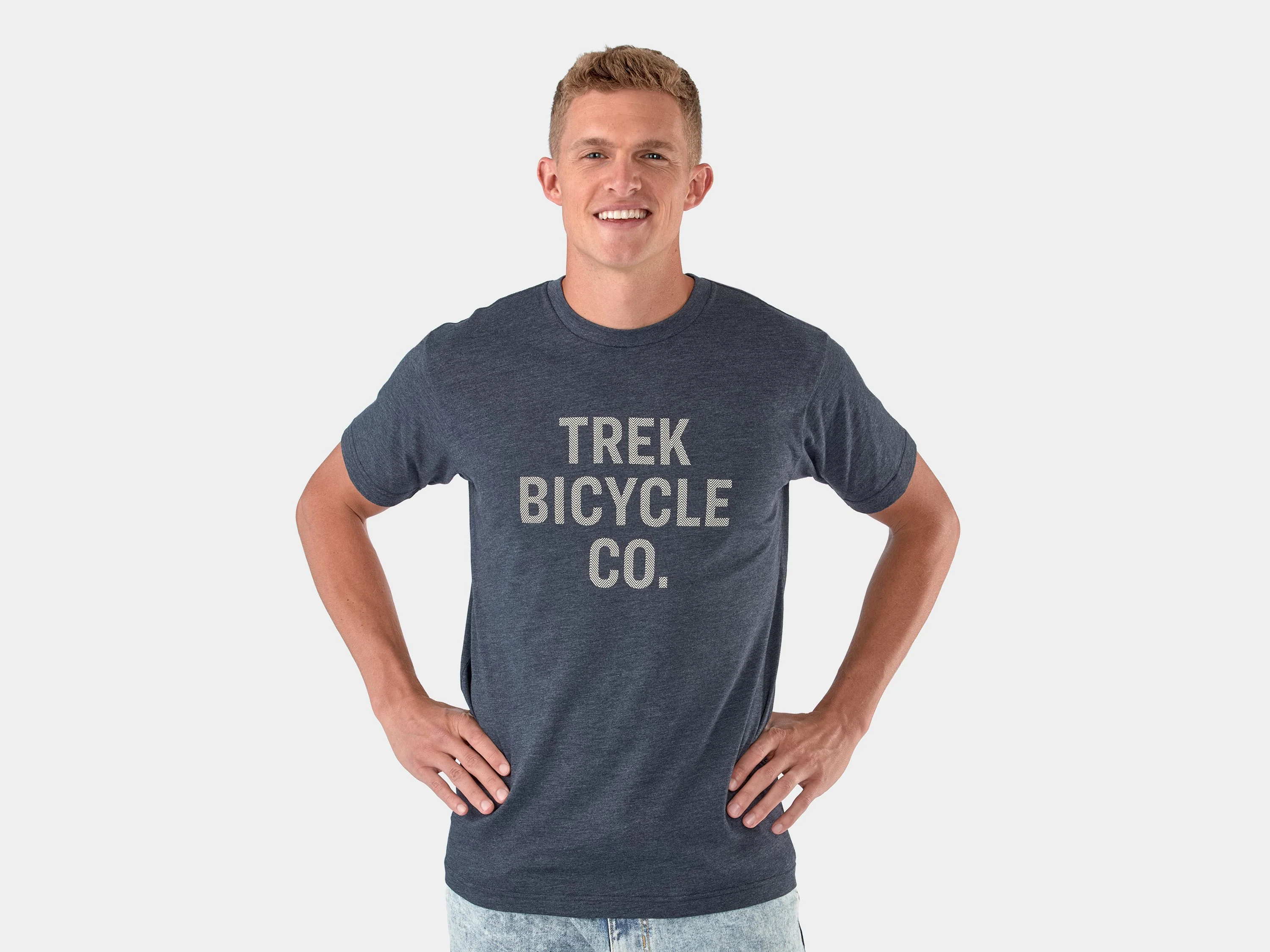 Trek Bicycle CO Tee Small Navy Shirt