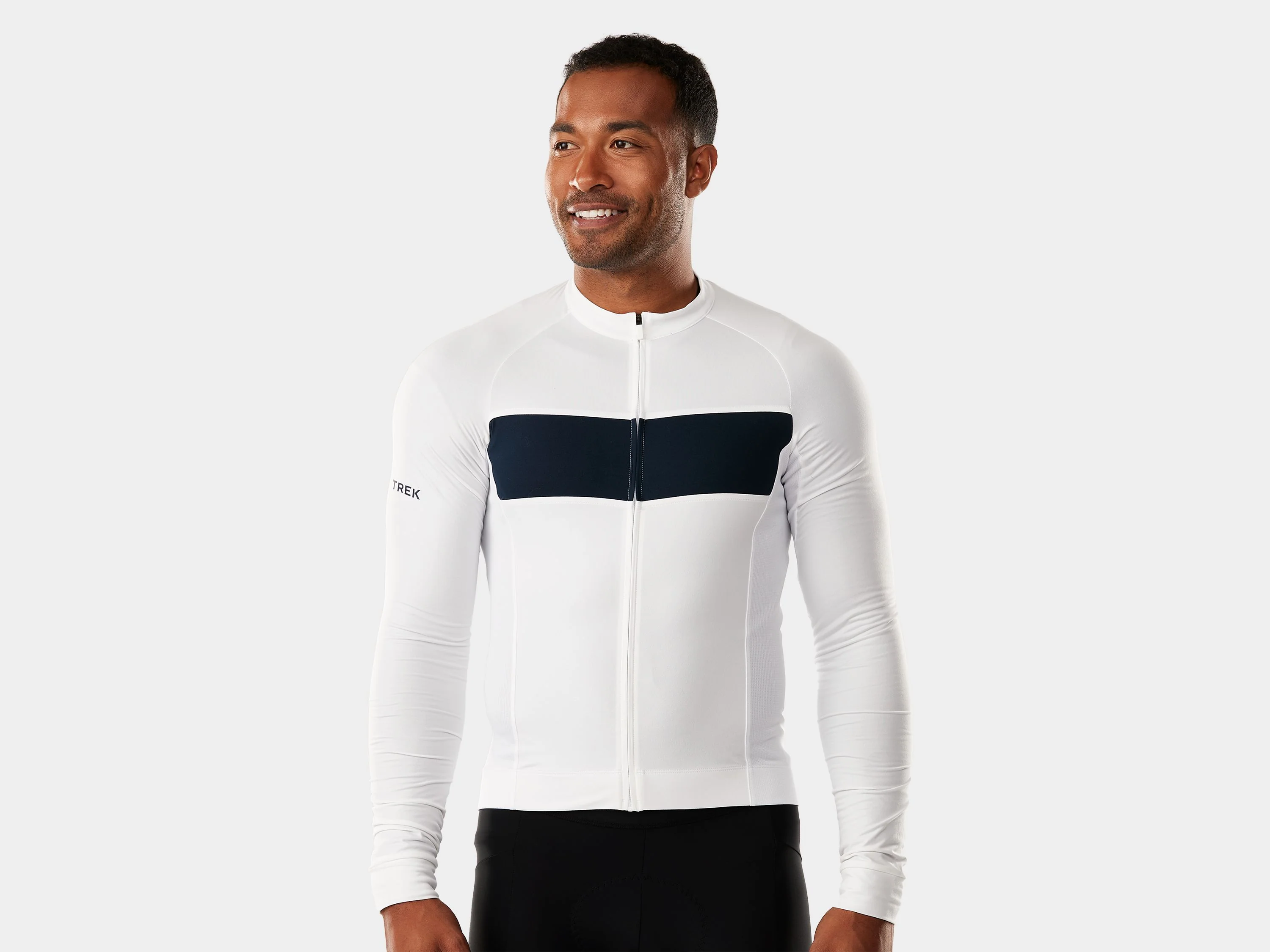 Trek Circuit LTD Long Sleeve Medium White Jersey