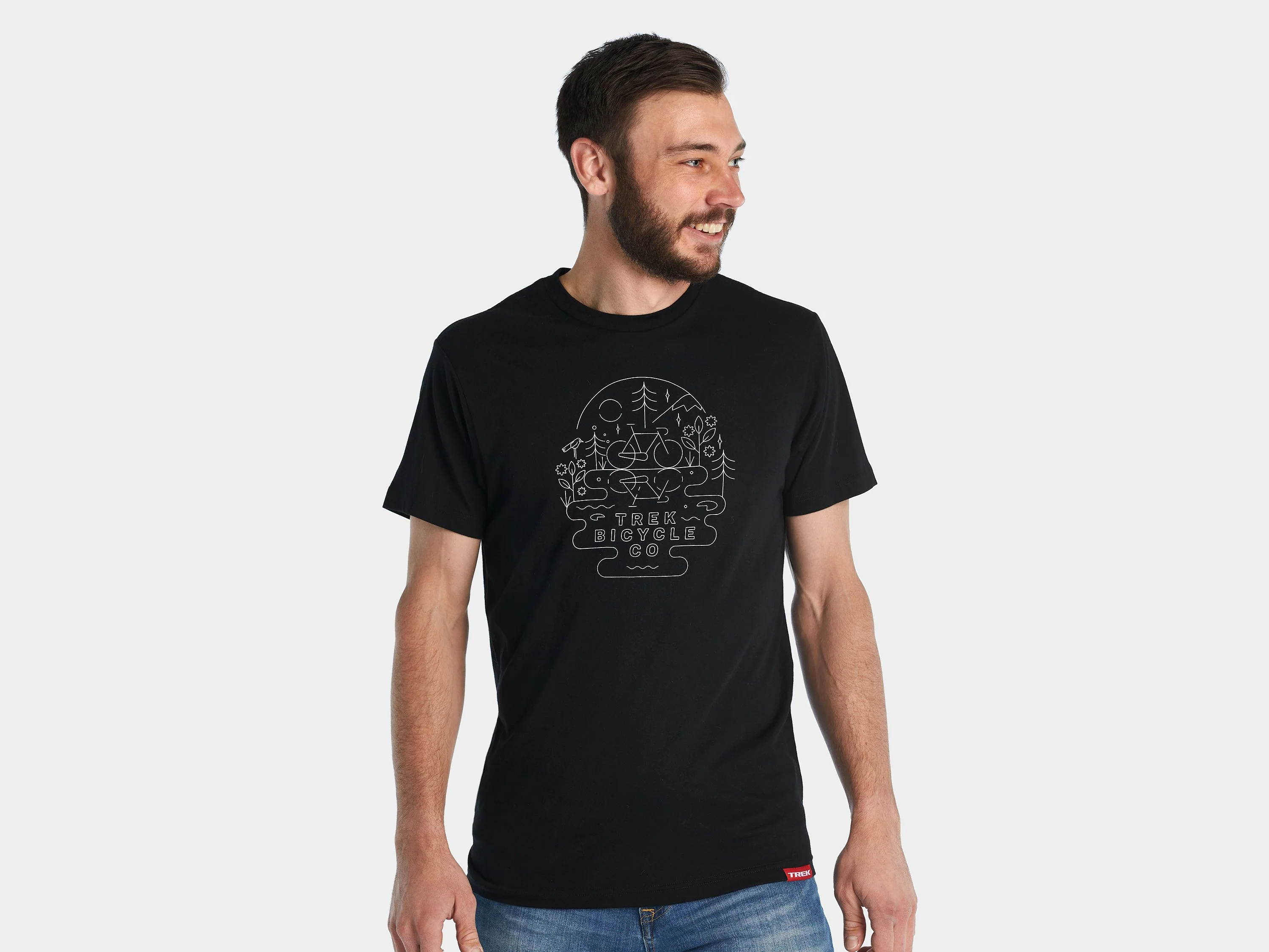 Trek Lake Tee X-Large Black Shirt