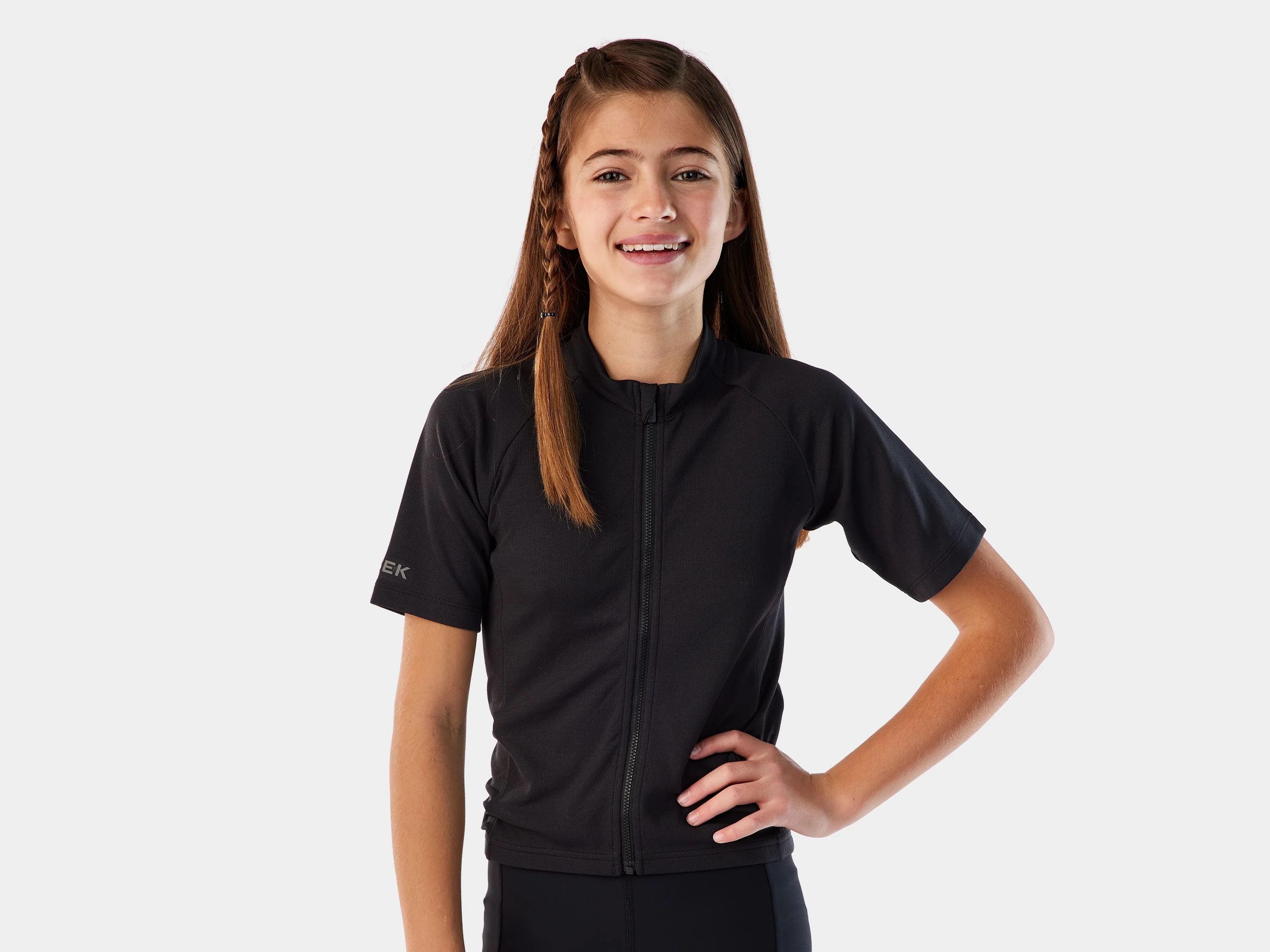 Trek Solstice Youth Small Black Jersey