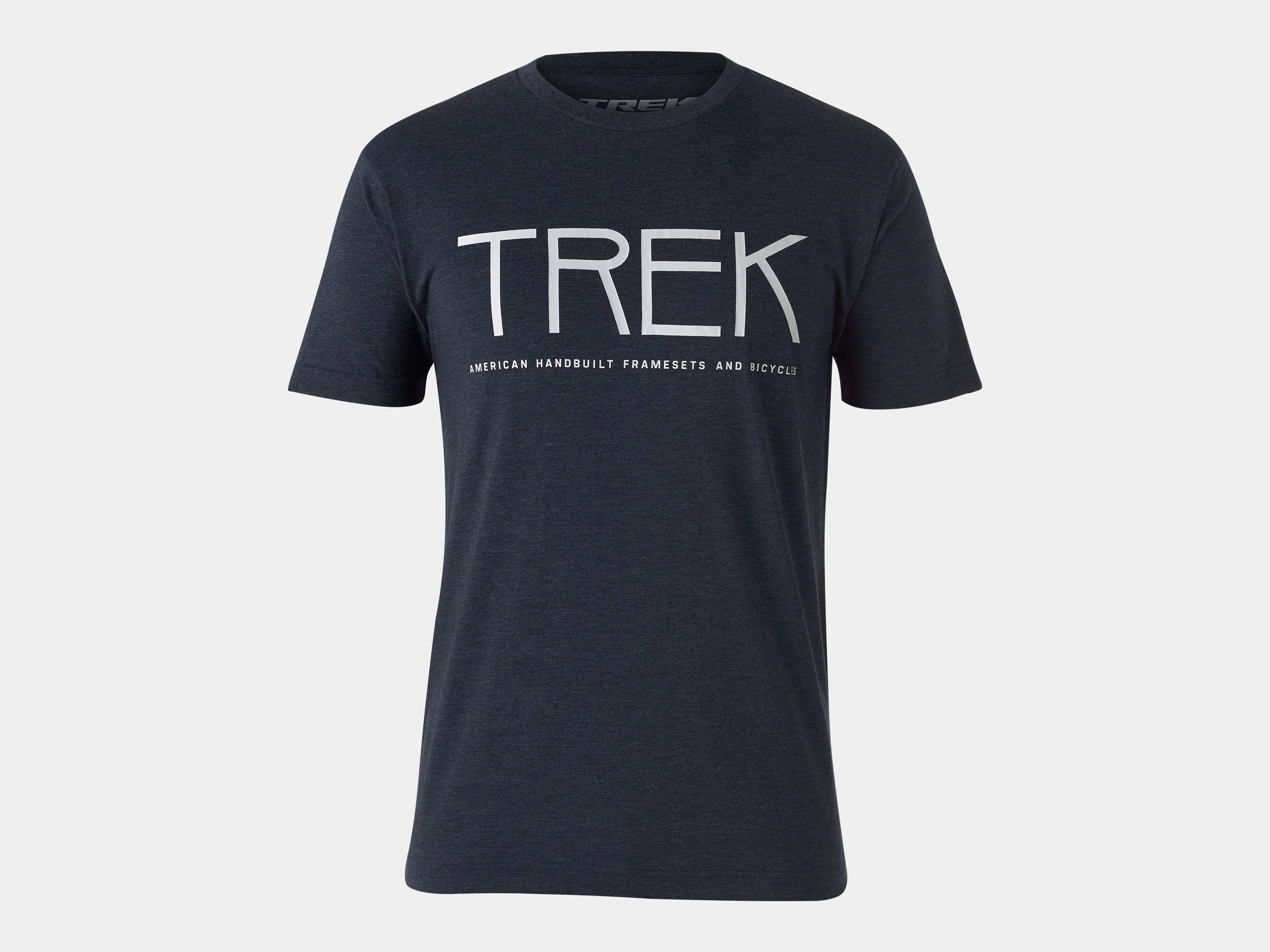 Trek Stick Logo Tee Small Navy Shirt