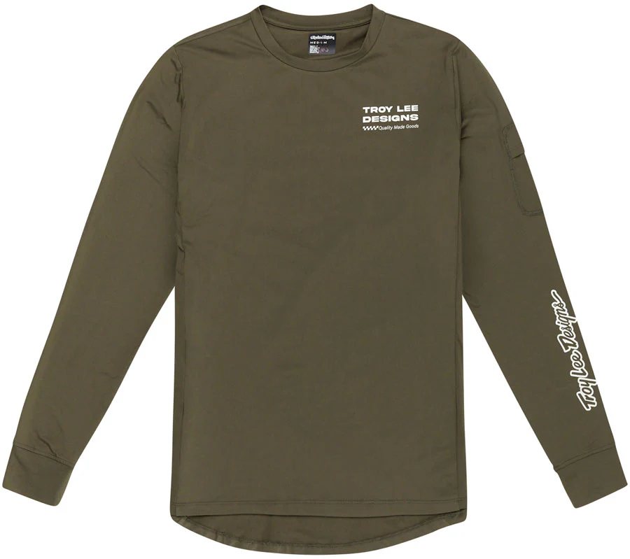 Troy Lee Designs Ruckus Long Sleeve Ride Tee – Factory Caper X-Large