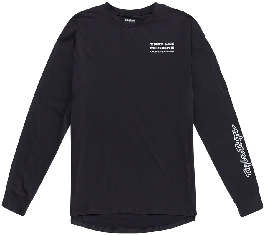 Troy Lee Designs Ruckus Long Sleeve Ride Tee – Factory Carbon X-Large