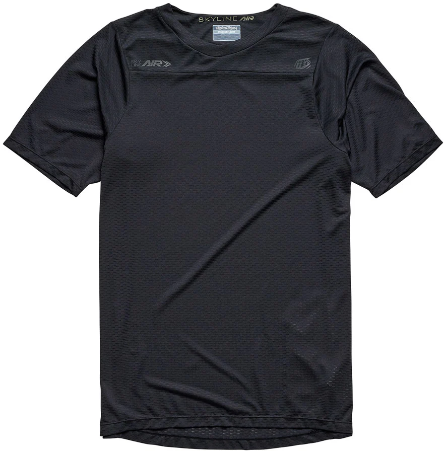 Troy Lee Designs Skyline Air Short Sleeve Jersey β Mono Black Large