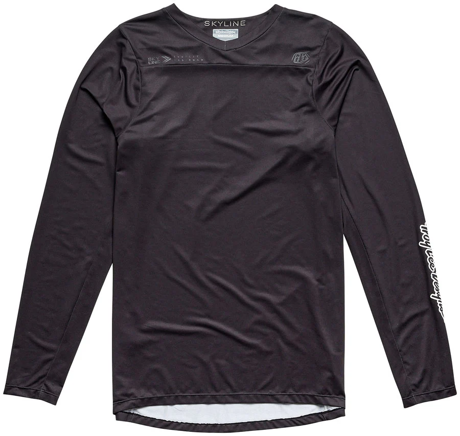 Troy Lee Designs Skyline Long Sleeve Jersey β Mono Black Small