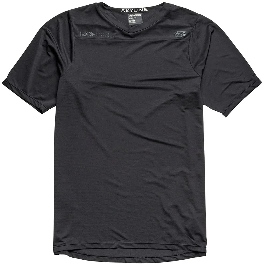 Troy Lee Designs Skyline Short Sleeve Jersey – Mono Black Small