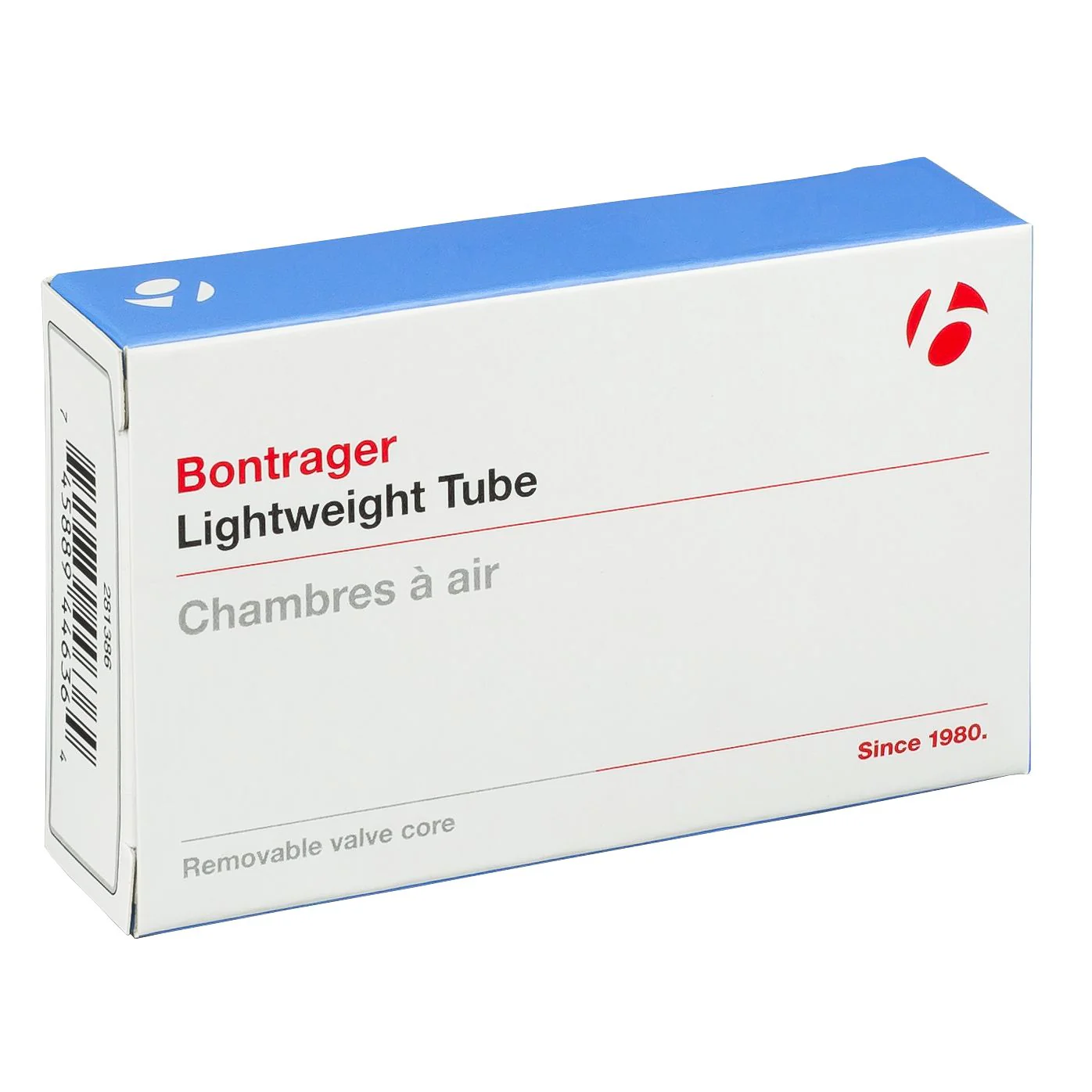 Tube Bontrager Race X Lite 700x18-25c Presta 80mm Red Cap