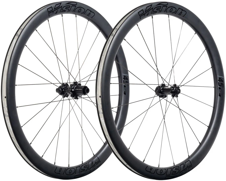 Vision SC45 TL Wheelset - 700c, 12 x 100/142, Center-Lock