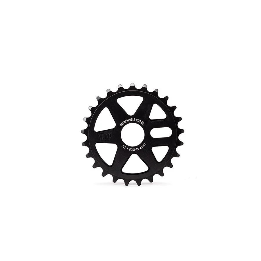 We The People Logic Chainring - 6061-T6 Aluminum Black