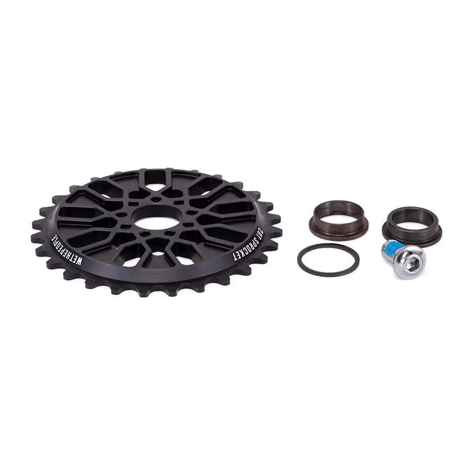 We The People Pathfinder Chainring - 6061-T6 Aluminum Black - Image 2