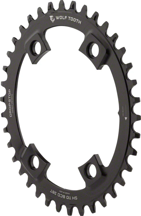 Wolf Tooth Elliptical Shimano 110 Asymmetric BCD Chainring