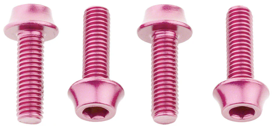 Wolf Tooth Water Bottle Cage Bolts - Set/4 Aluminum - Image 7