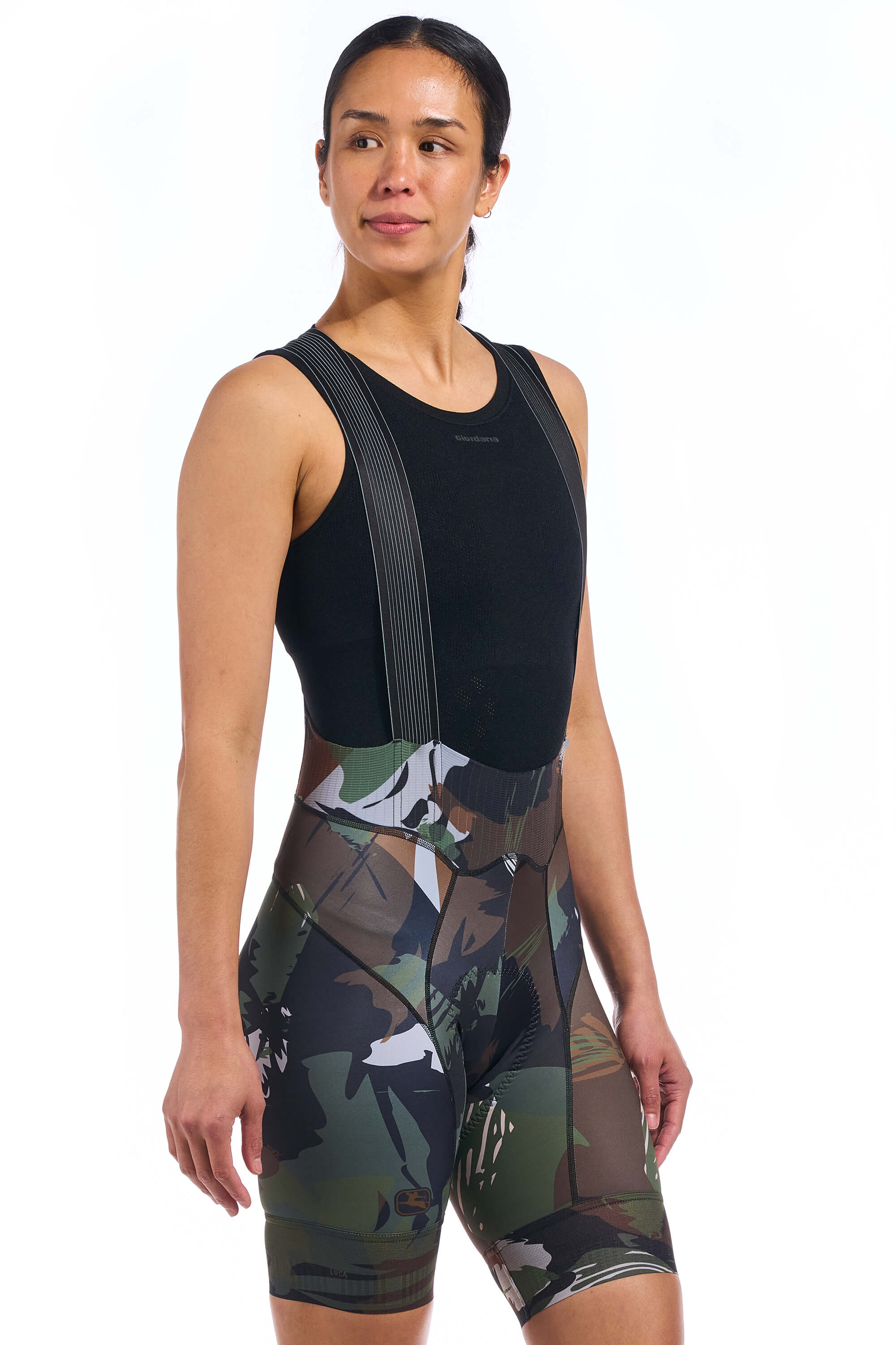 Women's Brushstroke Camo FR-C Pro Bib Short - Image 3