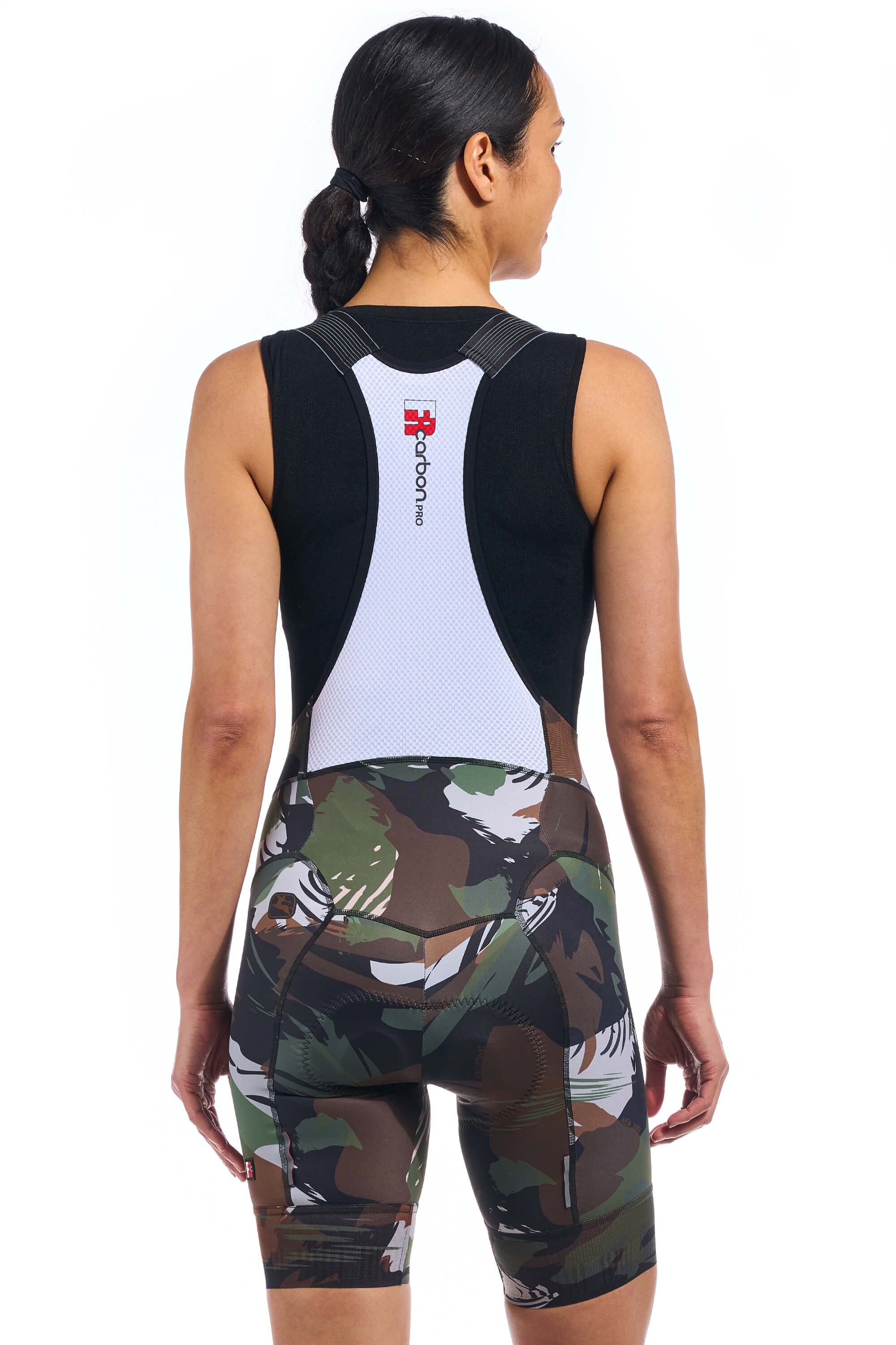 Women's Brushstroke Camo FR-C Pro Bib Short - Image 4