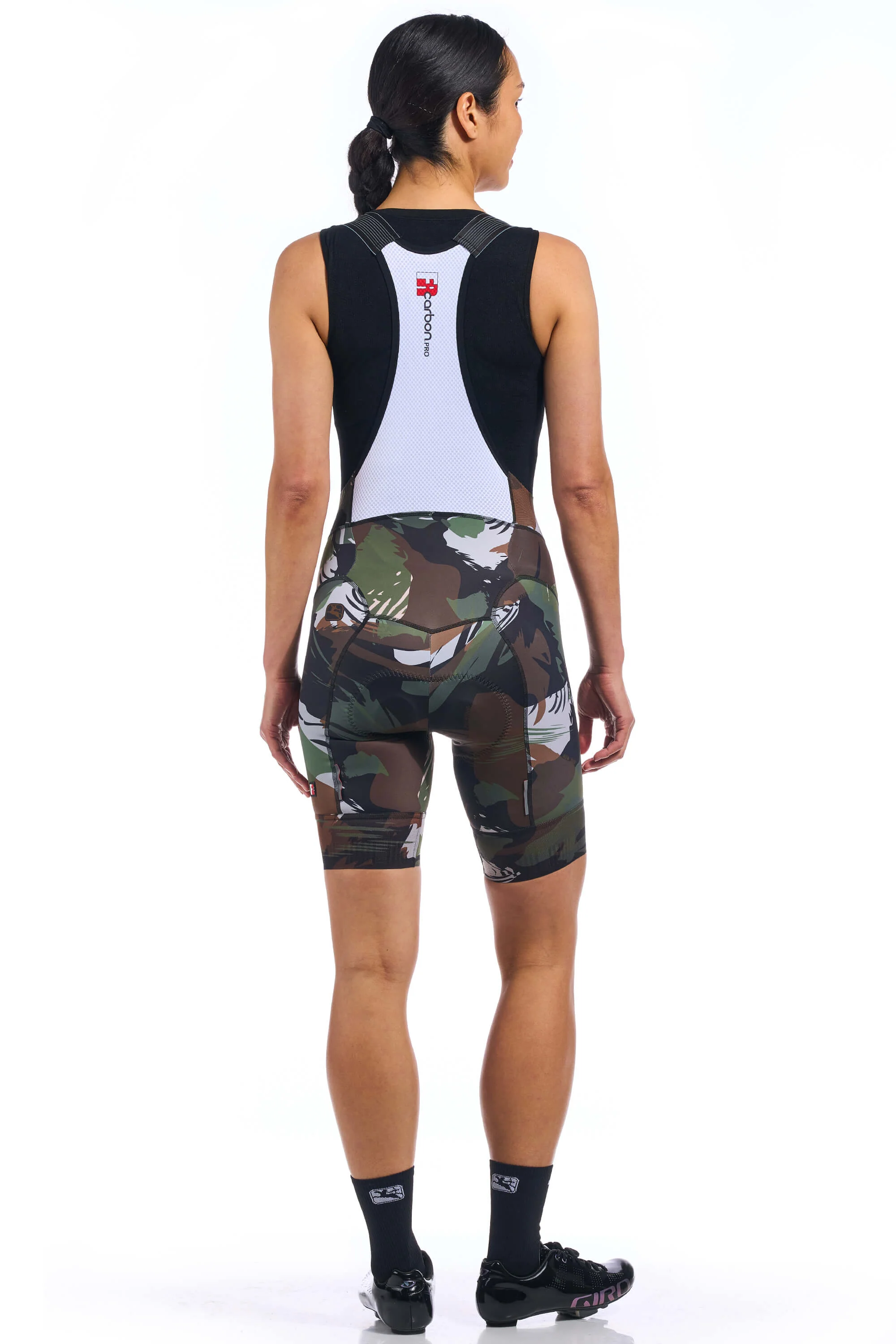 Women's Brushstroke Camo FR-C Pro Bib Short - Image 5