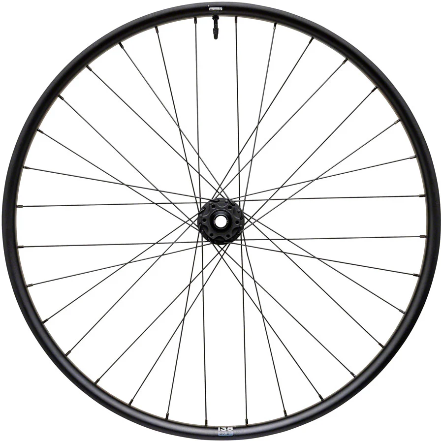 WTB HTZ i35 Front Wheel - 27.5" 15 x 110mm 6-Bolt Black 32H